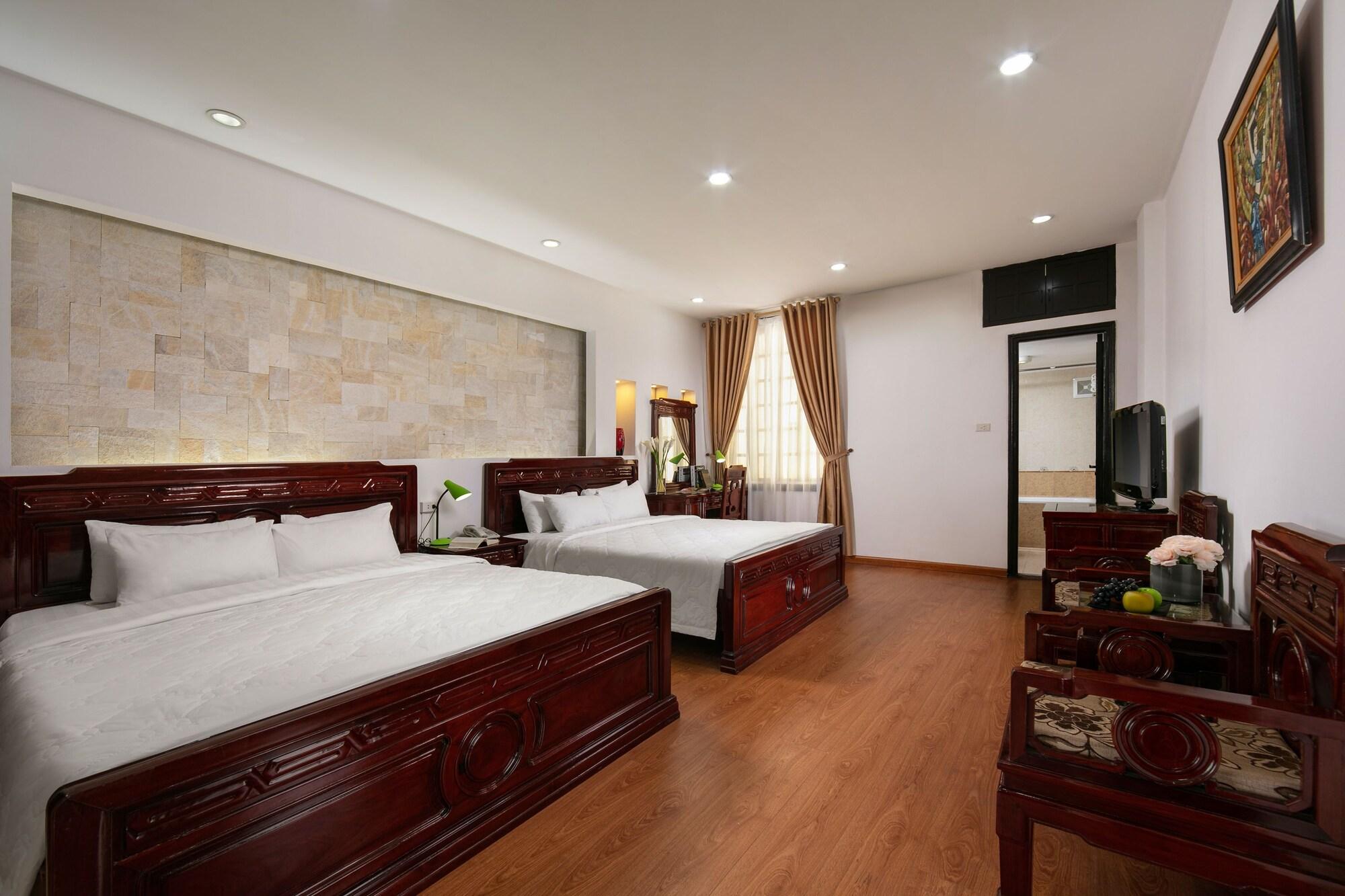 Little Diamond Hotel Hanoi Bagian luar foto