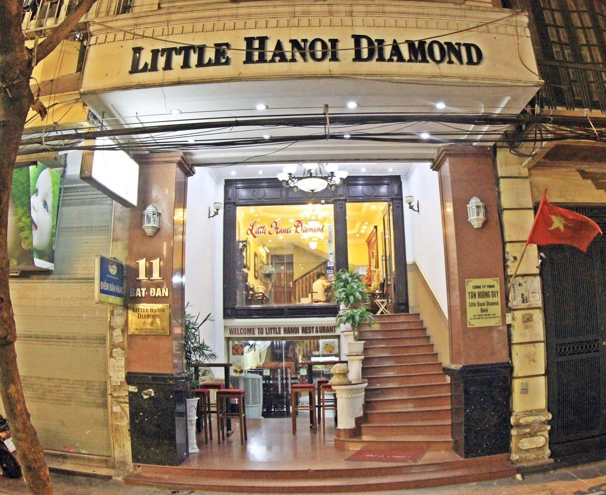 Little Diamond Hotel Hanoi Bagian luar foto